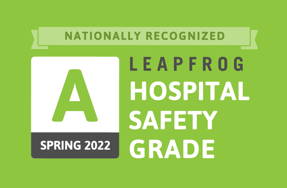 PMC earns an A in the Leapfrog Hospital Safety Grades 